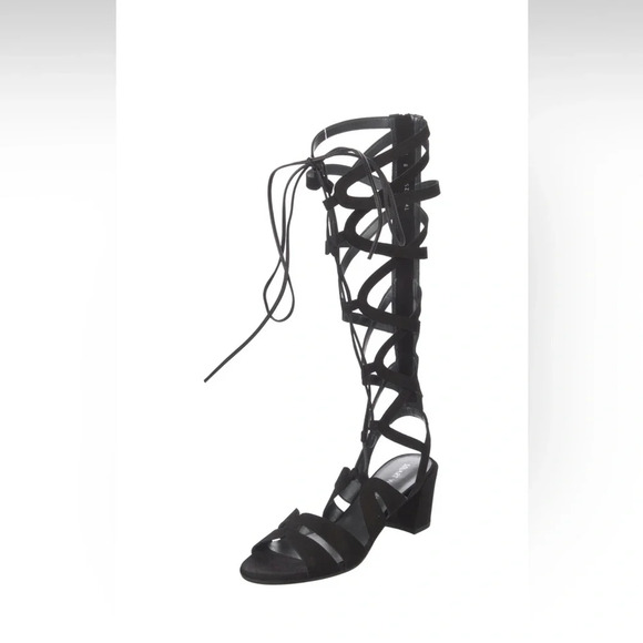 Stuart Weitzman Suede Gladiator Sandals shoes size 8. New with box - Picture 5 of 14